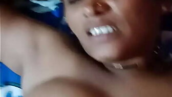 Indian aunty fucking with young guy
