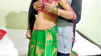 Desi hot wife enjoyed with brinjal and black cock