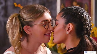 y. Lesbian Ex Friends Own Feelings - Emily Willis, Mackenzie Moss