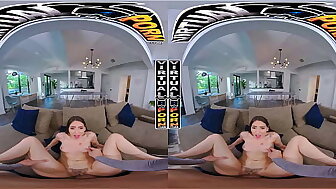 VIRTUAL PORN - Cum Enjoy Some Breakfast With Petite Teen Sera Ryder In VR